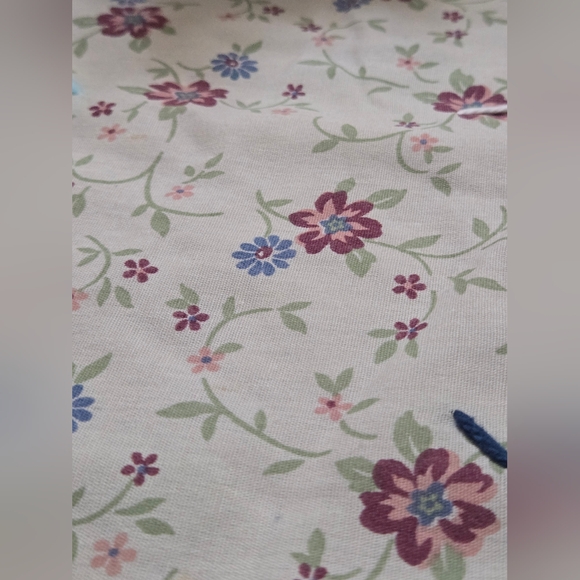 Vtg Purple- Homemade Patchwork Baby Quilt 30.5in X 35.5in - Picture 7 of 10